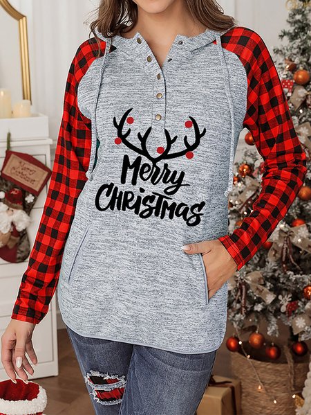 Christmas Plaid Stitching Letter Graphic Print Hoodie Sweatshirt, Gray, Sweatshirts & Hoodies
Christmas Plaid Stitching Letter Graphic Print Hoodie Sweatshirt, Gray, Sweatshirts & Hoodies
