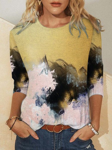 Casual Shirts & Tops, Yellow, Hoodies&Sweatshirts