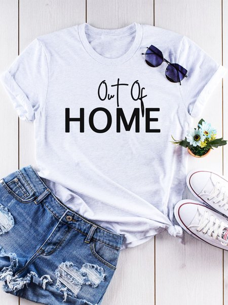 Out of home, Vacation Mode - Women T-shirt, White, T-shirts