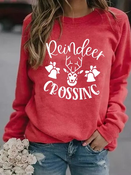 Reindeer Crossing Xmas Hallmark Movies Casual Regular Fit Sweatshirt, Red, Hoodies&Sweatshirts
Reindeer Crossing Xmas Hallmark Movies Casual Regular Fit Sweatshirt, Red, Hoodies&Sweatshirts