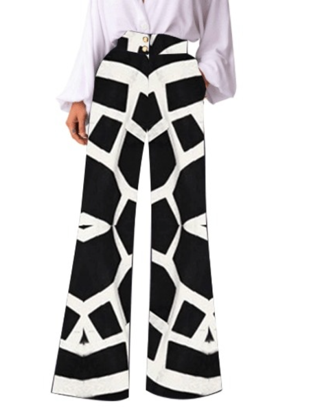 Winter Zipper fly High Waist Mid-weight Work Formal Pants, As picture, Wide Leg Pants
Winter Zipper fly High Waist Mid-weight Work Formal Pants, As picture, Wide Leg Pants