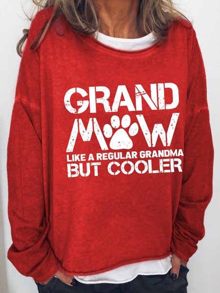 Grandma Dog Grandmaw Gift Xmas Casual Regular Fit Sweatshirt, Red, Hoodies&Sweatshirts
Grandma Dog Grandmaw Gift Xmas Casual Regular Fit Sweatshirt, Red, Hoodies&Sweatshirts