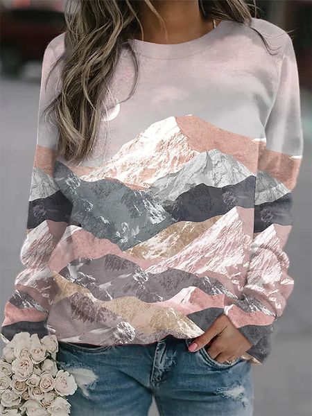 Crew Neck Long Sleeve Printed Casual Sweatshirt, Multicolor, Hoodies & Sweatshirts
Crew Neck Long Sleeve Printed Casual Sweatshirt, Multicolor, Hoodies & Sweatshirts