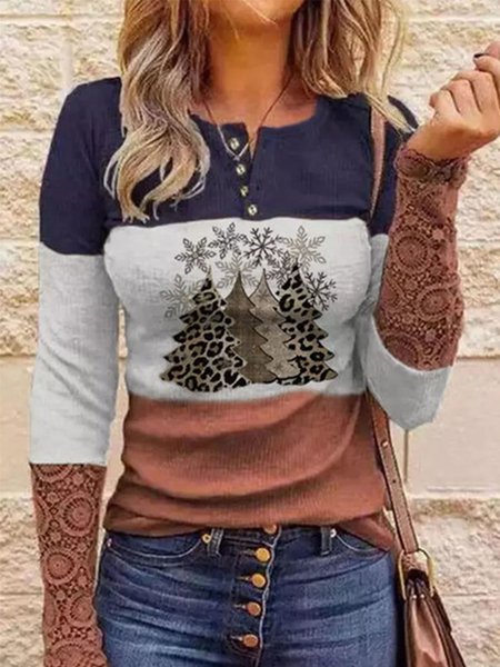Casuale Maniche Lunghe Girocollo Stampato Superiore, Multicolore, Blouses & Shirts
Casuale Maniche Lunghe Girocollo Stampato Superiore, Multicolore, Blouses & Shirts
