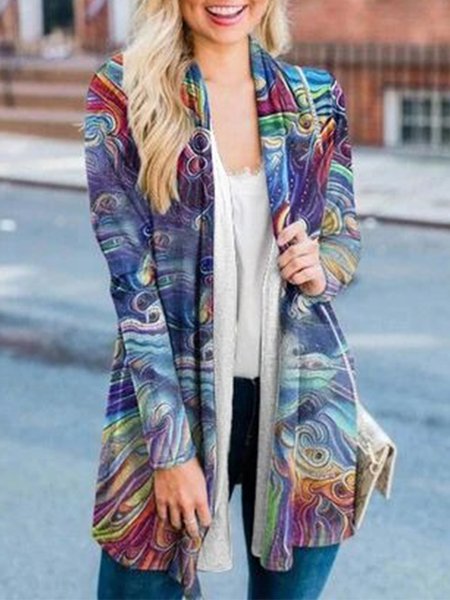Geometric Abstract Printed Long Sleeves Plus Size Casual Cardigan, Multicolor, Outerwear
Geometric Abstract Printed Long Sleeves Plus Size Casual Cardigan, Multicolor, Outerwear