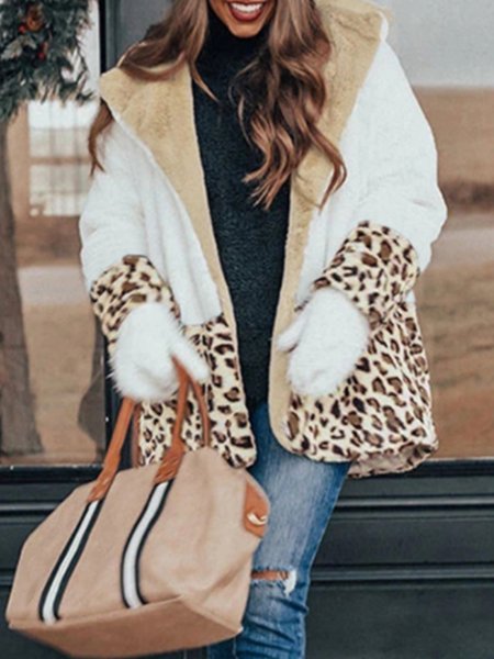 Casual Lapel Regular Fit Outerwear, Off white, Cardigans