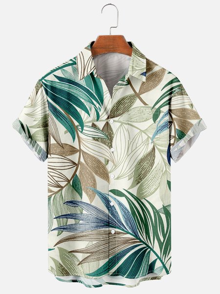 Mens Leaves Print Casual Breathable Chest Pocket Short Sleeve Hawaiian Shirts, White, Shirts & Blouse
Mens Leaves Print Casual Breathable Chest Pocket Short Sleeve Hawaiian Shirts, White, Shirts & Blouse