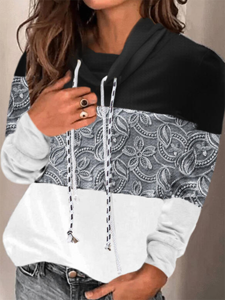 Long Sleeve Color Block Hooded Casual Sweatshirt, Multicolor, Hoodies & Sweatshirts
Long Sleeve Color Block Hooded Casual Sweatshirt, Multicolor, Hoodies & Sweatshirts