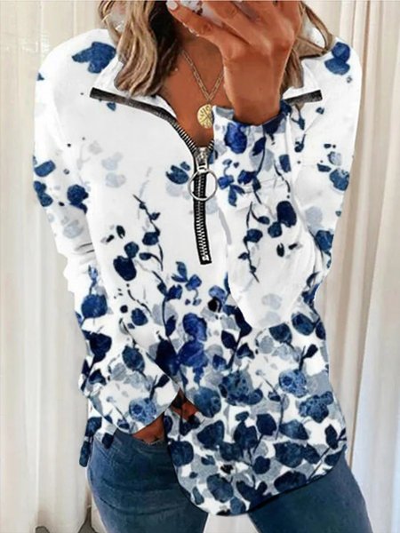 Casual V neck Floral Long Sleeve Loosen Sweatshirt, As picture, Hoodies & Sweatshirts
Casual V neck Floral Long Sleeve Loosen Sweatshirt, As picture, Hoodies & Sweatshirts