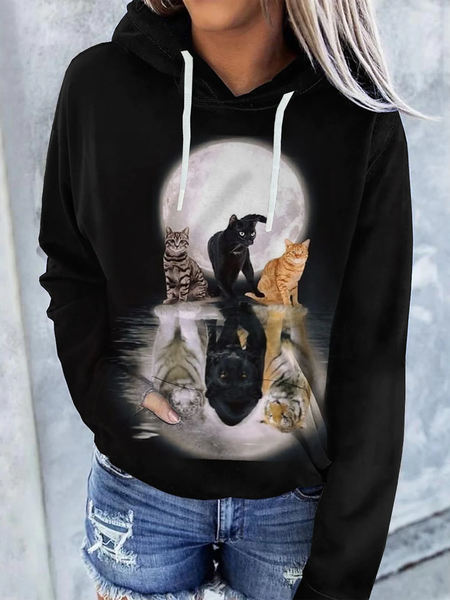 Cat Graphic 3D Printed Front Pocket Print Casual Hoodies Sweatshirts, Black, Sweatshirts & Hoodies
Cat Graphic 3D Printed Front Pocket Print Casual Hoodies Sweatshirts, Black, Sweatshirts & Hoodies