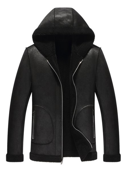 Men's Casual Fleece Suede Jacket Vintage Warm Winter Double-faced Jacket, Black, Jacket
Men's Casual Fleece Suede Jacket Vintage Warm Winter Double-faced Jacket, Black, Jacket