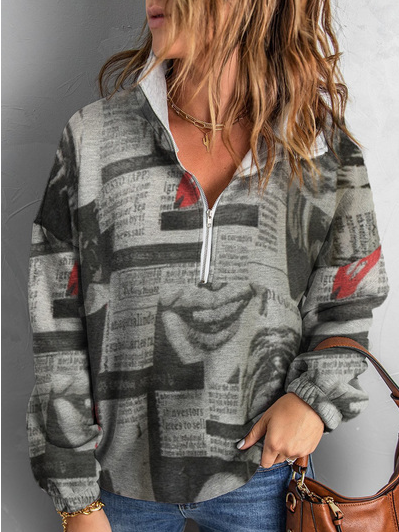 Casual Loosen Cotton Blends Sweatshirt, Gray, Hoodies & Sweatshirts
Casual Loosen Cotton Blends Sweatshirt, Gray, Hoodies & Sweatshirts