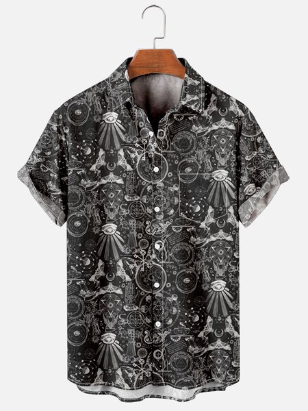 Hawaiian Vintage Viking Men's Casual Short Sleeve Shirt, Black, Men's Floral shirt
Hawaiian Vintage Viking Men's Casual Short Sleeve Shirt, Black, Men's Floral shirt