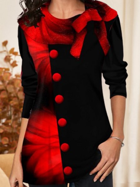 Loosen Casual Floral Crew Neck Elegant Shirts & Tops, Multicolor, Long sleeve tops
Loosen Casual Floral Crew Neck Elegant Shirts & Tops, Multicolor, Long sleeve tops