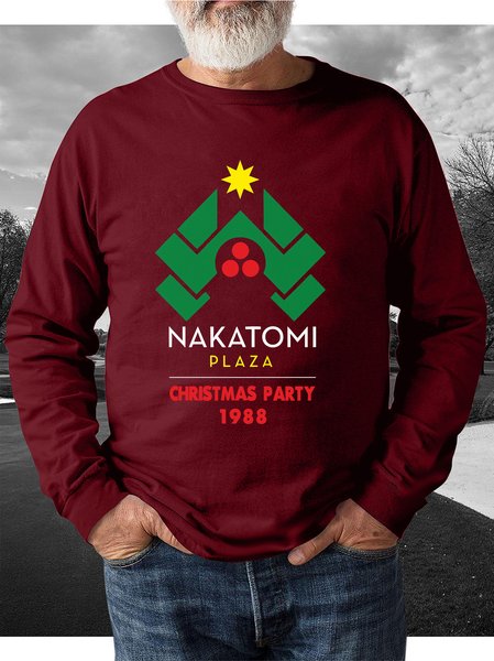 NAKATOMI PLAZA CHRISTMAS PARTY 1988 Game Men's sweatshirt, Red, Hoodies&Sweatshirts
NAKATOMI PLAZA CHRISTMAS PARTY 1988 Game Men's sweatshirt, Red, Hoodies&Sweatshirts