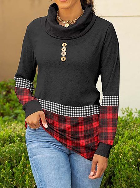 Color Block Regular Fit Casual Shirts & Tops, Black, Long sleeve tops
Color Block Regular Fit Casual Shirts & Tops, Black, Long sleeve tops