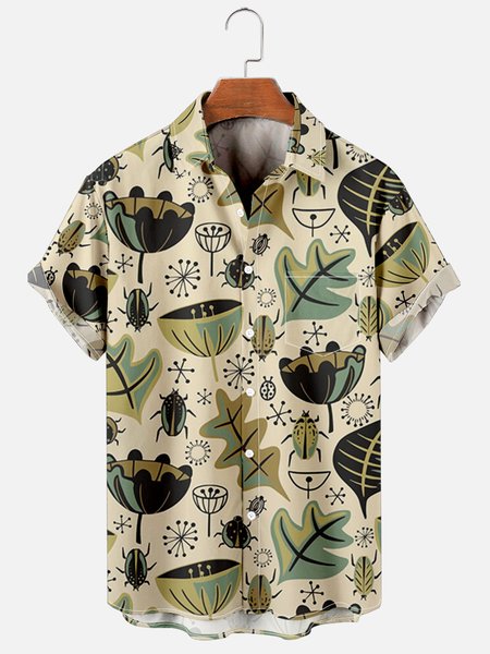 Hawaiian Retro Hippie Men's Casual Short-sleeved Shirt, As picture, Men's Floral shirt
Hawaiian Retro Hippie Men's Casual Short-sleeved Shirt, As picture, Men's Floral shirt