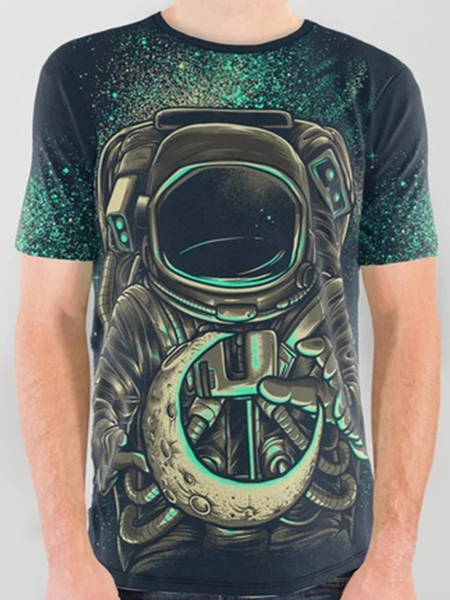 The Lunar Exploration Universe Casual Short Sleeve Shirts & Tops, As picture, Men's t-shirts
The Lunar Exploration Universe Casual Short Sleeve Shirts & Tops, As picture, Men's t-shirts