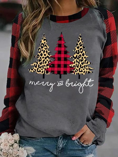 Plaid Leopard Printed Christmas Tree Merry And Bright Women's Sweatshirts, Gray, Hoodies&Sweatshirts
Plaid Leopard Printed Christmas Tree Merry And Bright Women's Sweatshirts, Gray, Hoodies&Sweatshirts