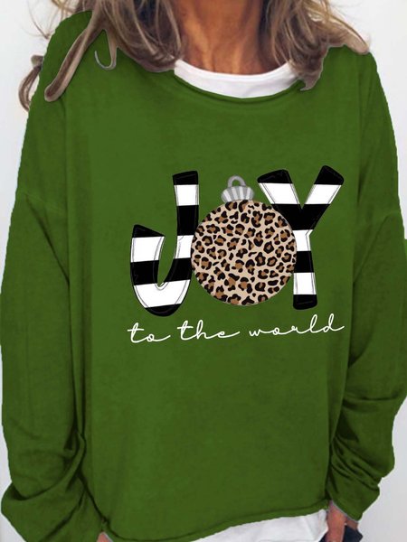 Joy To The World Christmas Crew Neck Casual Sweatshirts, Green, Hoodies&Sweatshirts
Joy To The World Christmas Crew Neck Casual Sweatshirts, Green, Hoodies&Sweatshirts