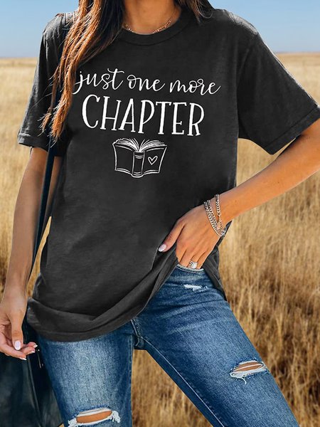Cotton Blends Casual Half Sleeve Shirts & Tops, Black, T-Shirts