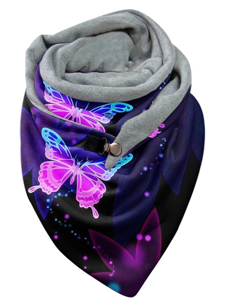 Vintage Butterfly Print Warm Triangle Scarf, As picture, Women Scarves & Shawls
Vintage Butterfly Print Warm Triangle Scarf, As picture, Women Scarves & Shawls