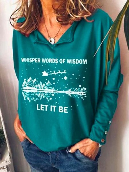 Whisper Words Of Wisdom Let It Be Casual Cotton Blends Sweatshirts, Green, Hoodies&Sweatshirts
Whisper Words Of Wisdom Let It Be Casual Cotton Blends Sweatshirts, Green, Hoodies&Sweatshirts