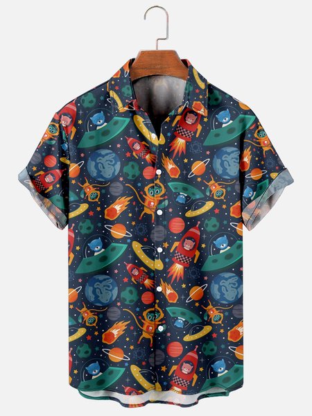 Hawaii Retro Technology Series Men's Casual Short-sleeved Shirt, As picture, Men's Floral shirt
Hawaii Retro Technology Series Men's Casual Short-sleeved Shirt, As picture, Men's Floral shirt