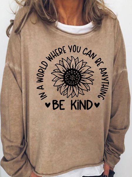 In A World Where You Can BE Anything Be Kind Casual Sweatshirt, Light brown, Hoodies&Sweatshirts
In A World Where You Can BE Anything Be Kind Casual Sweatshirt, Light brown, Hoodies&Sweatshirts