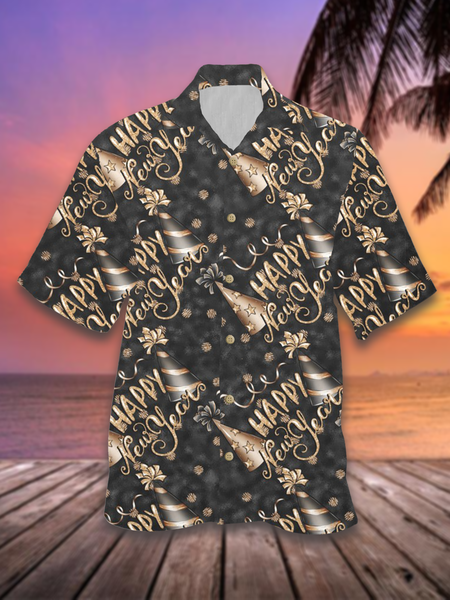Hawaiian StyleHappy New Year Pattern Printed Shirt Top, As picture, Shirts & Blouse
Hawaiian StyleHappy New Year Pattern Printed Shirt Top, As picture, Shirts & Blouse