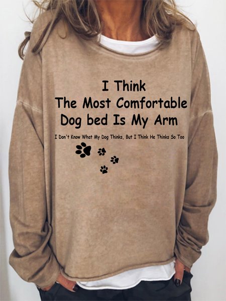 Funny I Think The Most Comfortable Dog bed Is My Arm Crew Neck Casual Sweatshirt, Khaki, Hoodies&Sweatshirts
Funny I Think The Most Comfortable Dog bed Is My Arm Crew Neck Casual Sweatshirt, Khaki, Hoodies&Sweatshirts
