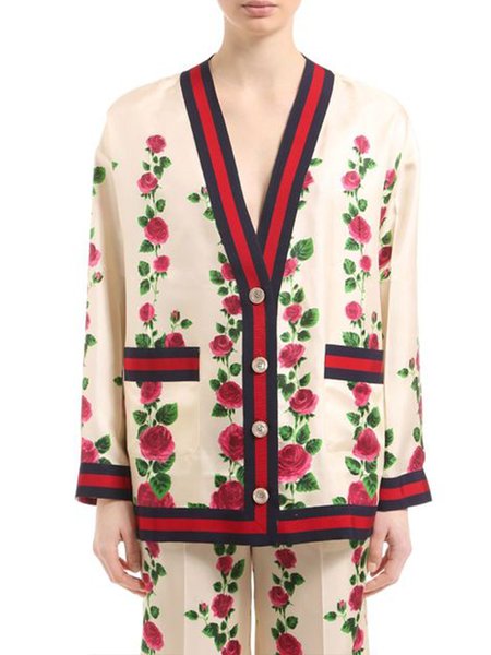 Work Date Holiday Elegant Floral Loosen V Neck Outerwear, As picture, Blouses and Shirts
Work Date Holiday Elegant Floral Loosen V Neck Outerwear, As picture, Blouses and Shirts