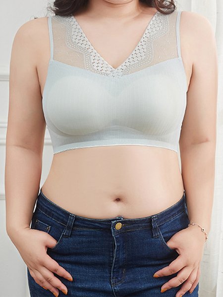 No Steel Ring One Piece Vest Style Plus Size Seamless Ice Silk Bra, Aqua, Bra&Bra Sets
No Steel Ring One Piece Vest Style Plus Size Seamless Ice Silk Bra, Aqua, Bra&Bra Sets