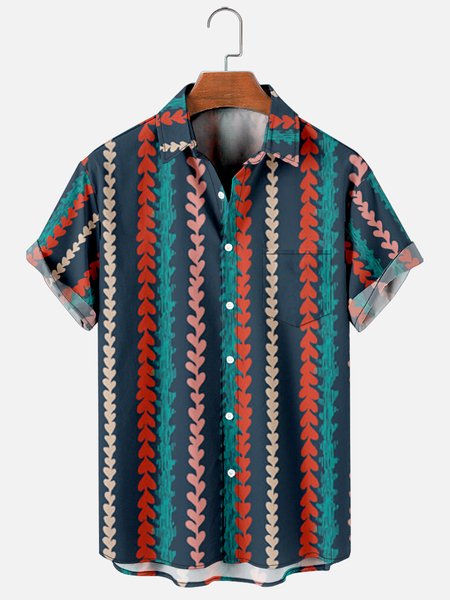 Mens St Valentine's Day Striped Print Casual Breathable Chest Pocket Short Sleeve Hawaiian Shirts, Blue, Shirts & Blouse
Mens St Valentine's Day Striped Print Casual Breathable Chest Pocket Short Sleeve Hawaiian Shirts, Blue, Shirts & Blouse
