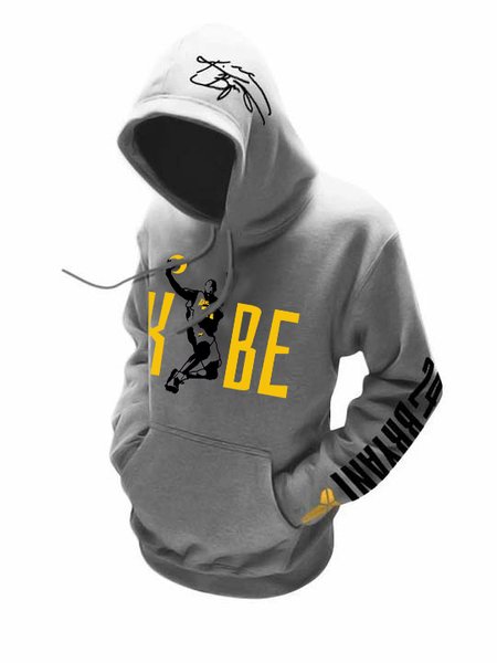 Casual Hooded Sweatshirt, Gray, Hoodies&Sweatshirts