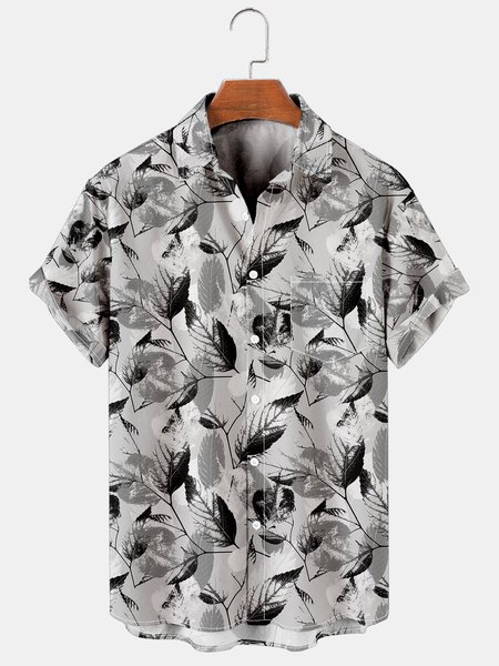 Vacation Leisure Gradual Leaf Pattern Hawaiian Style Printed Shirt Top, As picture, Shirts & Blouse
Vacation Leisure Gradual Leaf Pattern Hawaiian Style Printed Shirt Top, As picture, Shirts & Blouse