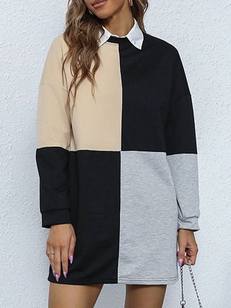 colorblock dress Loose round neck casual dress, Multicolor, Casual Dresses
colorblock dress Loose round neck casual dress, Multicolor, Casual Dresses