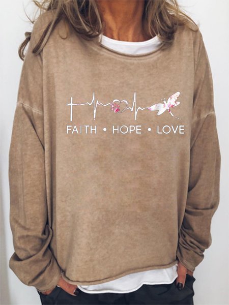 Faith hope love round neck long sleeve Sweatshirts, Light brown, Hoodies&Sweatshirts
Faith hope love round neck long sleeve Sweatshirts, Light brown, Hoodies&Sweatshirts