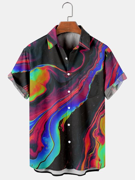 Vacation Leisure Gradual Rock Pattern Hawaiian Style Printed Shirt Top, As picture, Men's Floral shirt
Vacation Leisure Gradual Rock Pattern Hawaiian Style Printed Shirt Top, As picture, Men's Floral shirt