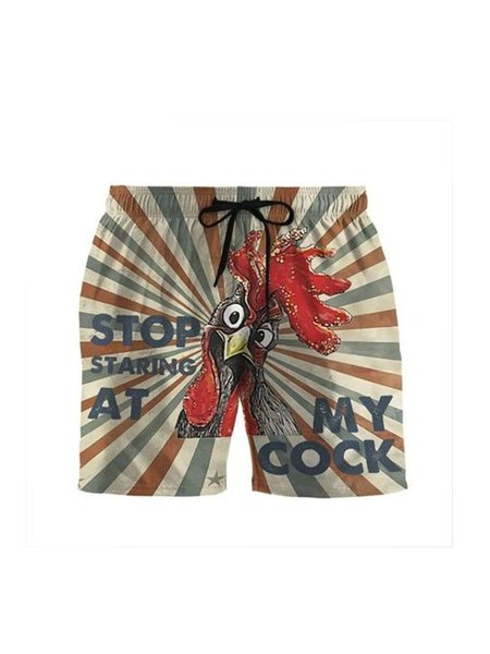 Men's Turkey Print Casual Stretch Drawstring Hawaiian Beach Shorts, Multicolor, Men's shorts
Men's Turkey Print Casual Stretch Drawstring Hawaiian Beach Shorts, Multicolor, Men's shorts