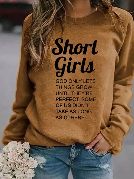 Funny Short Girls God Only Lets Things Grow Sweatshirt, Yellow, Hoodies&Sweatshirts
Funny Short Girls God Only Lets Things Grow Sweatshirt, Yellow, Hoodies&Sweatshirts