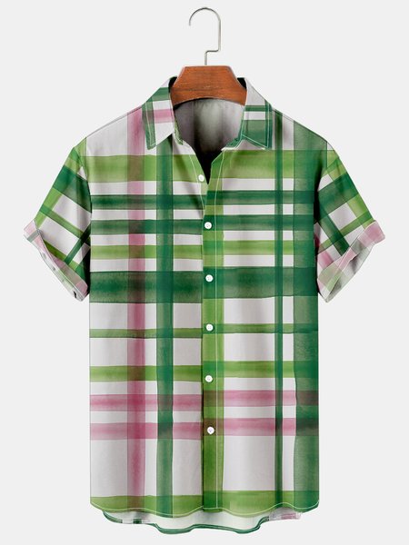 Holiday Leisure St. Patrick's Day Element Green Striped Pattern Hawaiian Style Printed Shirt Top, Shirts & Blouse
Holiday Leisure St. Patrick's Day Element Green Striped Pattern Hawaiian Style Printed Shirt Top, Shirts & Blouse