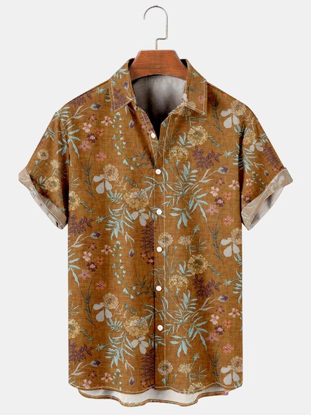 Mens Retro Floral Print Casual Breathable Short-Sleeved Shirt, As picture, Men's Floral shirt
Mens Retro Floral Print Casual Breathable Short-Sleeved Shirt, As picture, Men's Floral shirt
