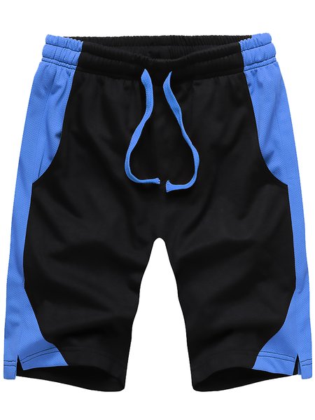 Hawalili Simple Contrast Color Stitching Holiday Basic Men's Beach Shorts, Blue, Men's shorts
Hawalili Simple Contrast Color Stitching Holiday Basic Men's Beach Shorts, Blue, Men's shorts