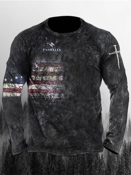 Men's Casual Long-sleeved Tee, T-shirt
Men's Casual Long-sleeved Tee, T-shirt