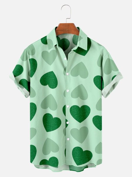 St. Patrick's Day Graphic Short Sleeve Casual Men's Shirt, Color5, Men's Floral shirt
St. Patrick's Day Graphic Short Sleeve Casual Men's Shirt, Color5, Men's Floral shirt
