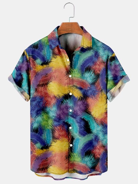 Holiday Casual Festival Elements Carnival Abstract Gradient Pattern Hawaiian Print Shirt Top, Multicolor, Men's Floral shirt
Holiday Casual Festival Elements Carnival Abstract Gradient Pattern Hawaiian Print Shirt Top, Multicolor, Men's Floral shirt