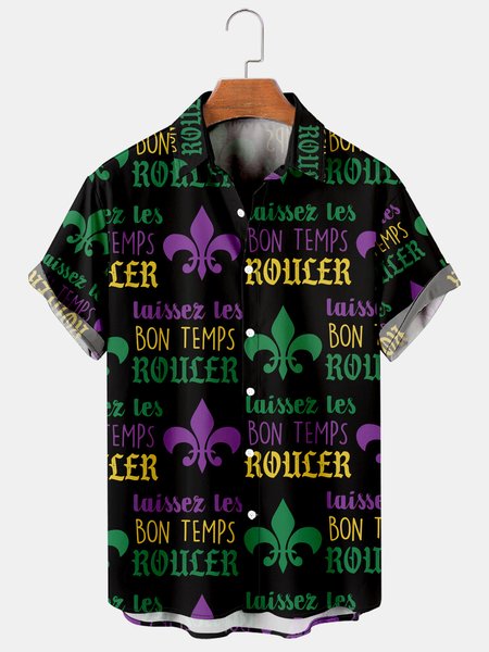 Holiday Casual Festive Elements Carnival Geometric Pattern Hawaiian Print Shirt Top, As picture, Men's Floral shirt
Holiday Casual Festive Elements Carnival Geometric Pattern Hawaiian Print Shirt Top, As picture, Men's Floral shirt
