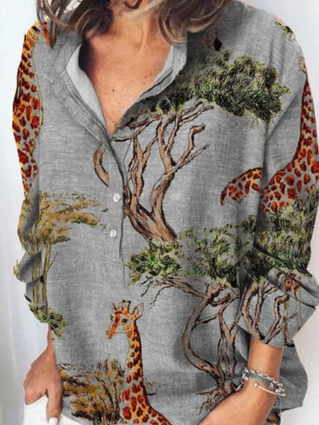 New ladies T-shirt animal print casual fashion long-sleeved shirt, Multicolor, Shirts & Blouses
New ladies T-shirt animal print casual fashion long-sleeved shirt, Multicolor, Shirts & Blouses