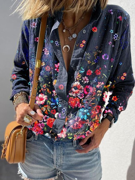 Floral Print Spring New Designer Women's Casual Shirts, Multicolor, Blouses & Shirts
Floral Print Spring New Designer Women's Casual Shirts, Multicolor, Blouses & Shirts